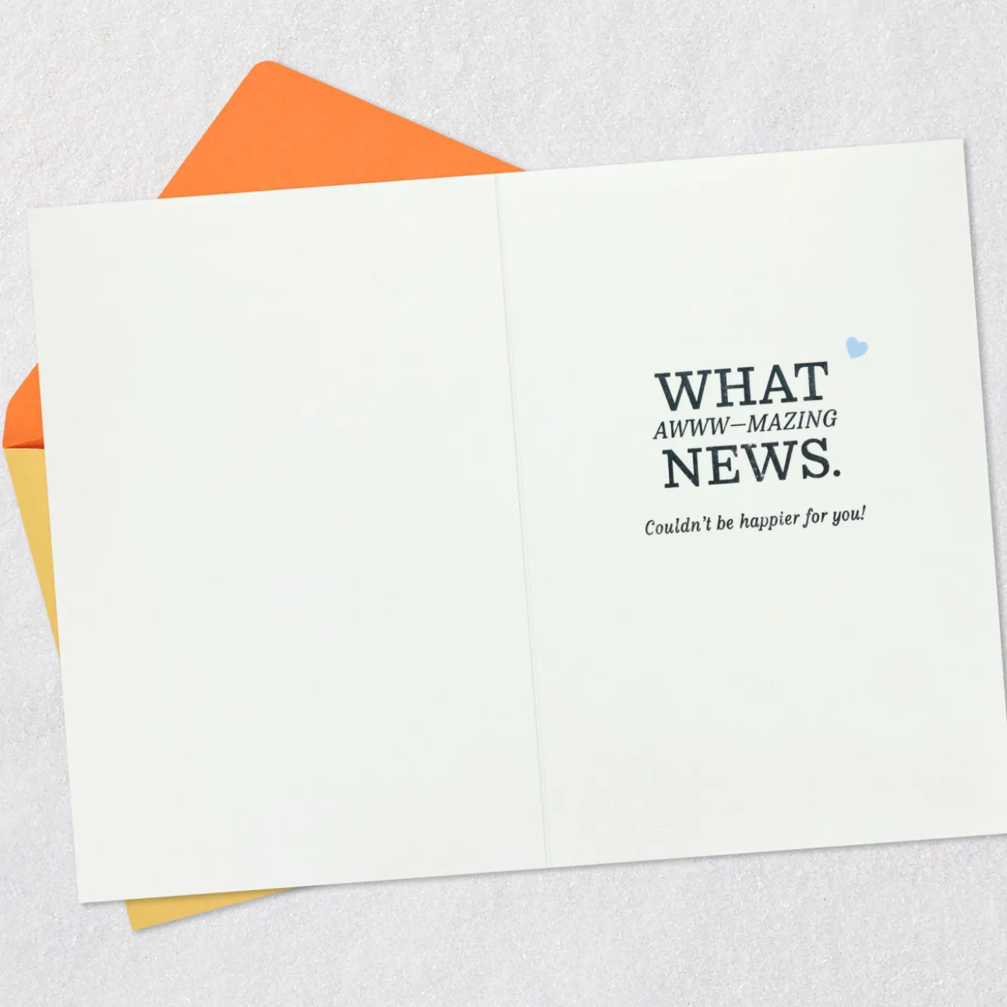 Celebrating Your Awww-mazing News New Baby Card