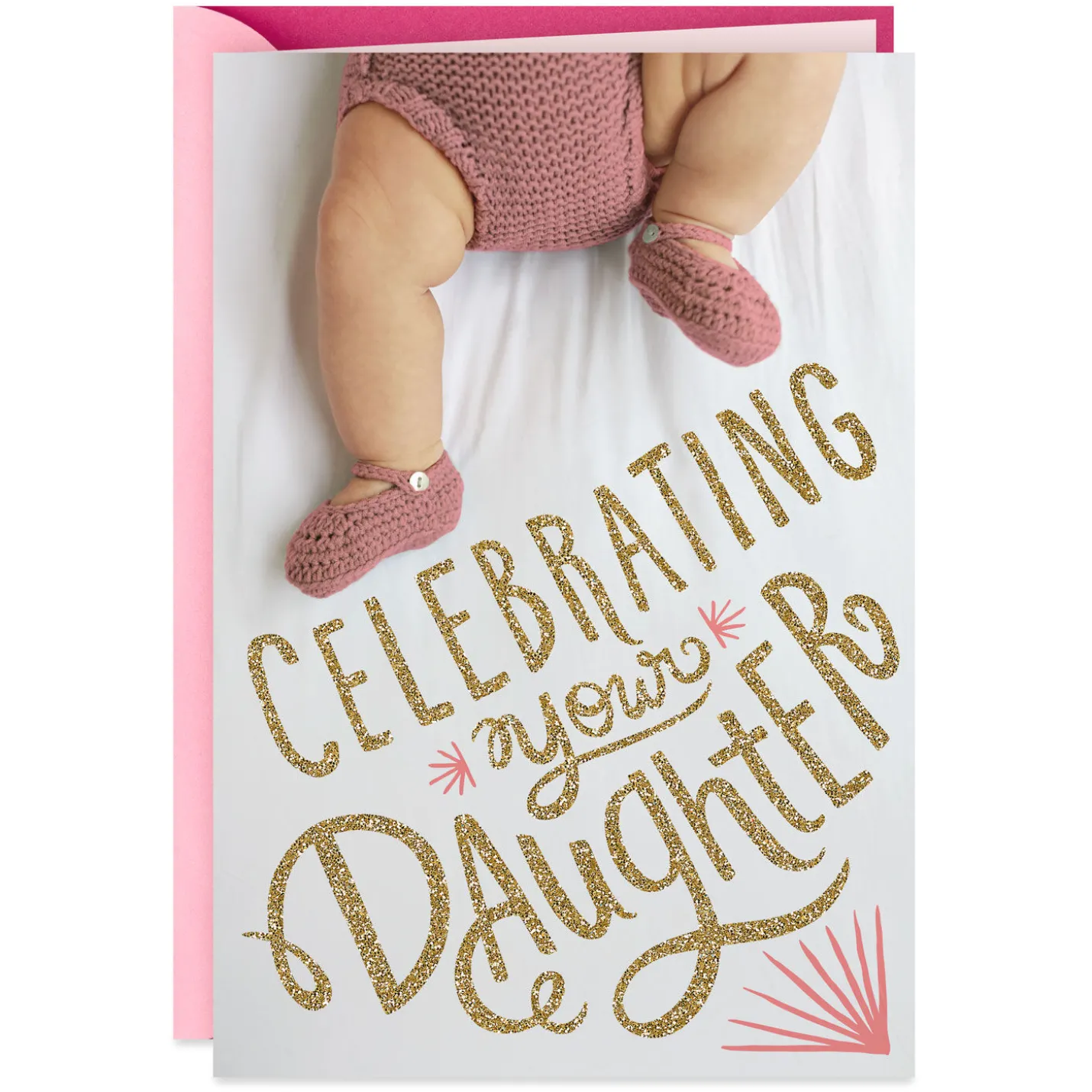 Celebrating Your Daughter New Baby Card