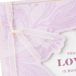 Celebrating Your Firm Foundation Anniversary Card for Couple