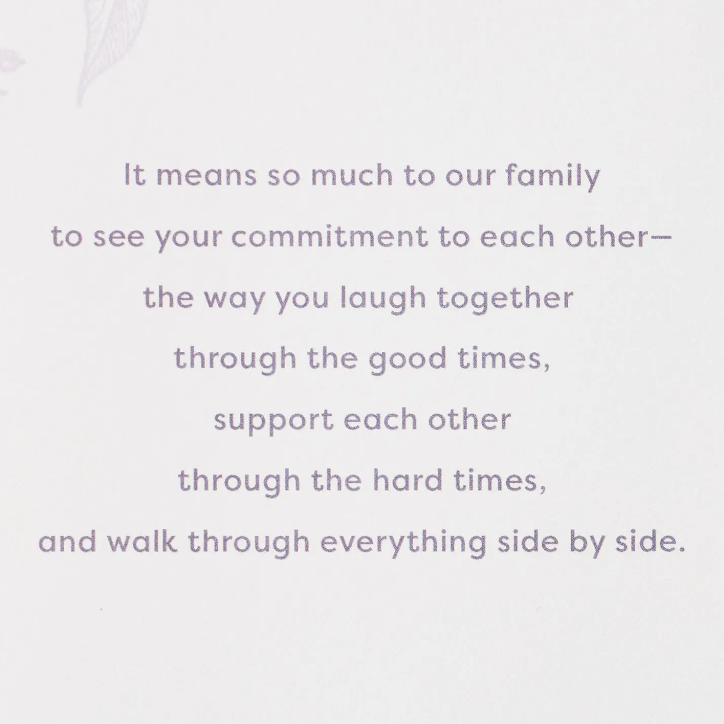 Celebrating Your Firm Foundation Anniversary Card for Couple