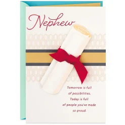 Celebrating Your Important Milestone Graduation Card for Nephew