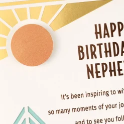 Celebrating Your Journey Birthday Card for Nephew