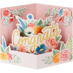 Celebrating Your Love 3D Pop-Up Wedding Card