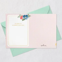 Celebrating Your Love 3D Pop-Up Wedding Card