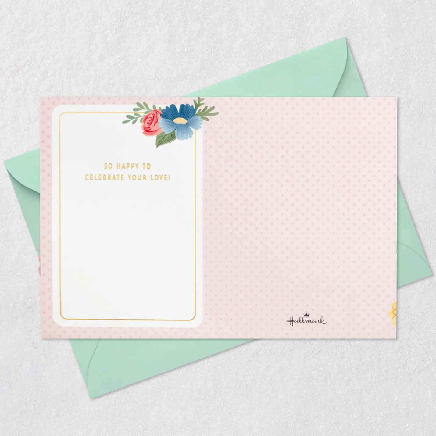 Celebrating Your Love 3D Pop-Up Wedding Card