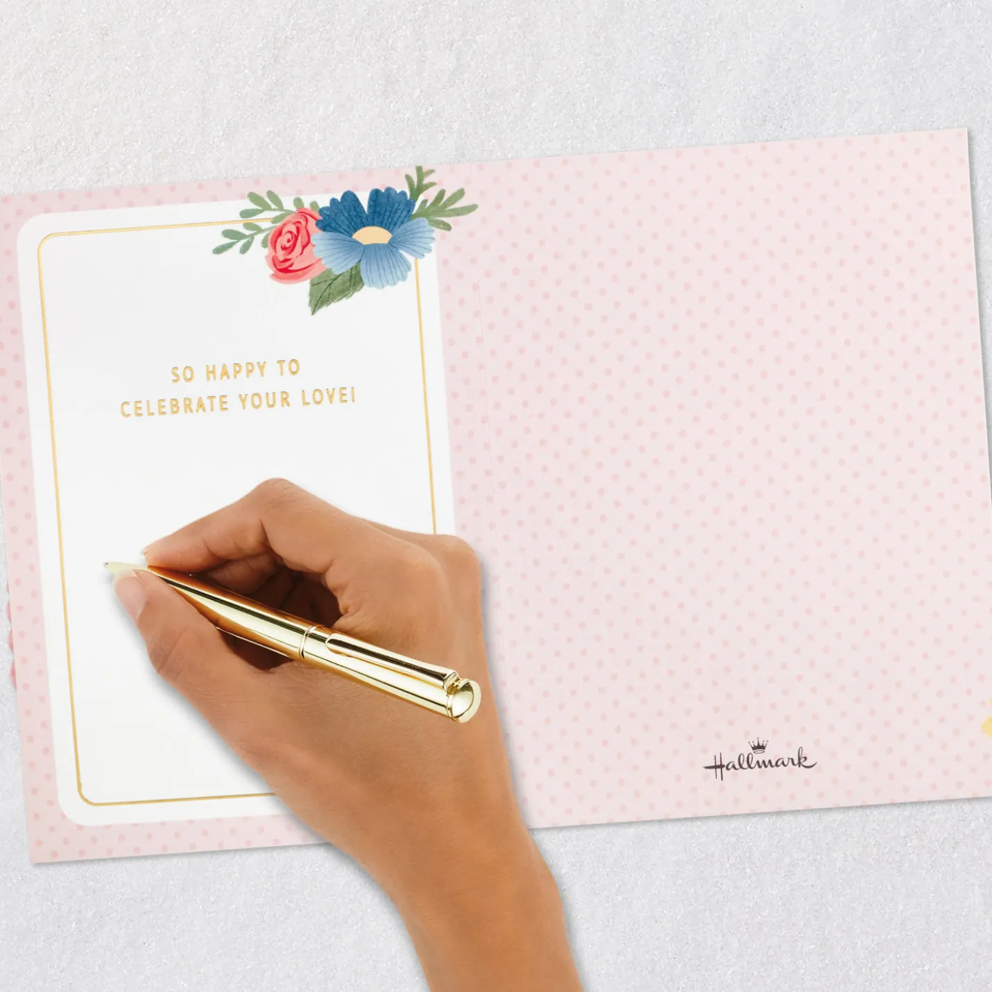 Celebrating Your Love 3D Pop-Up Wedding Card