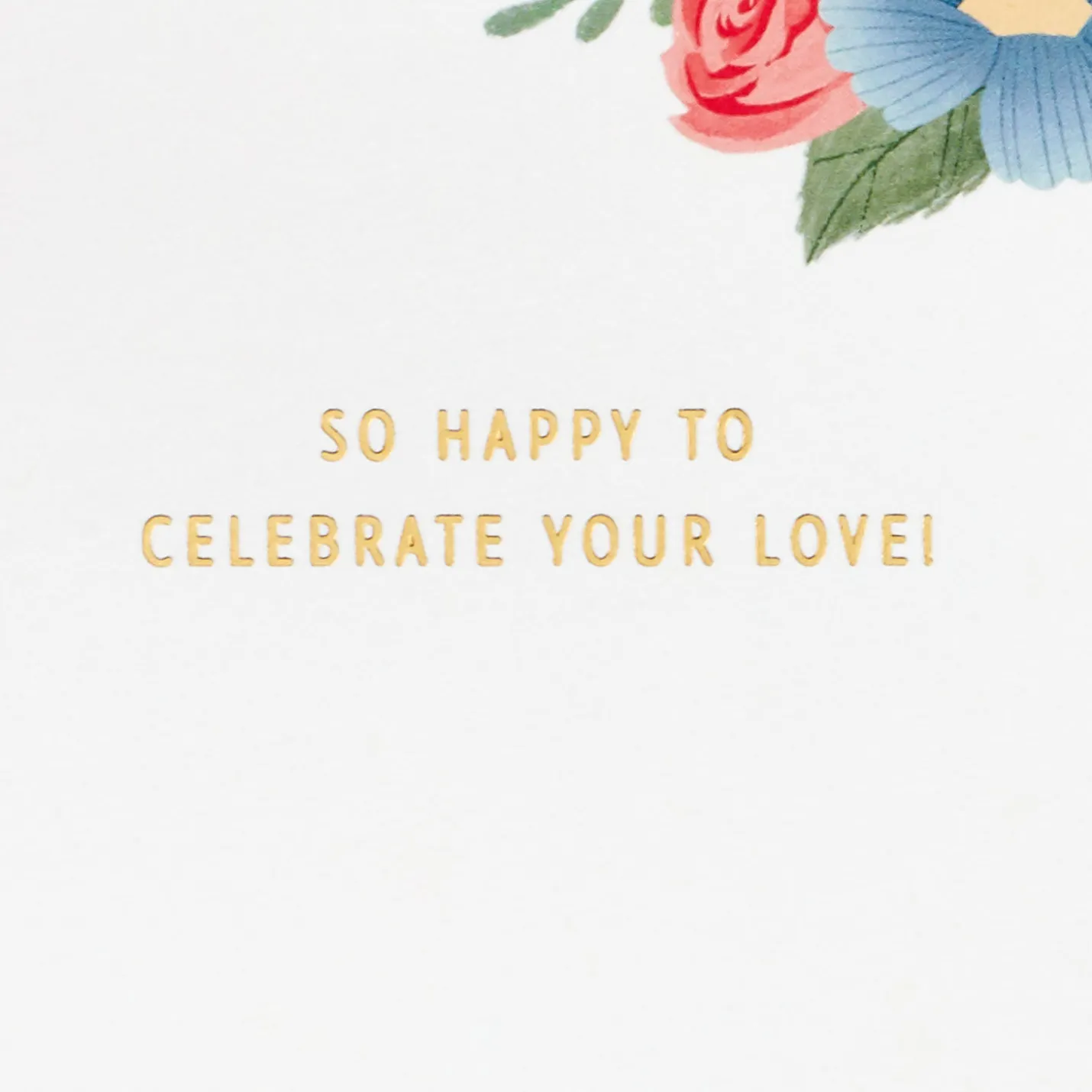 Celebrating Your Love 3D Pop-Up Wedding Card