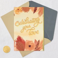 Celebrating Your Love Wedding Card