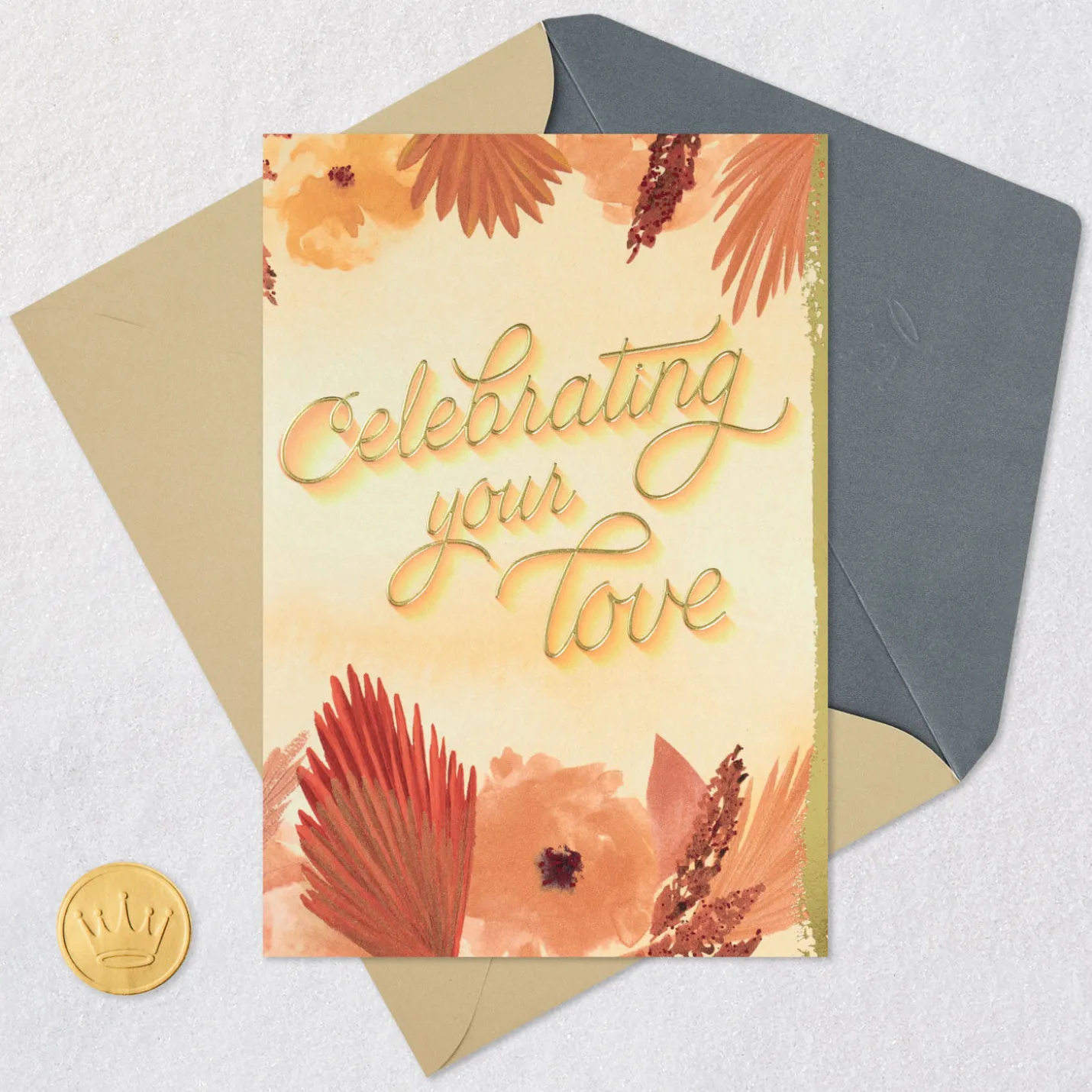Celebrating Your Love Wedding Card