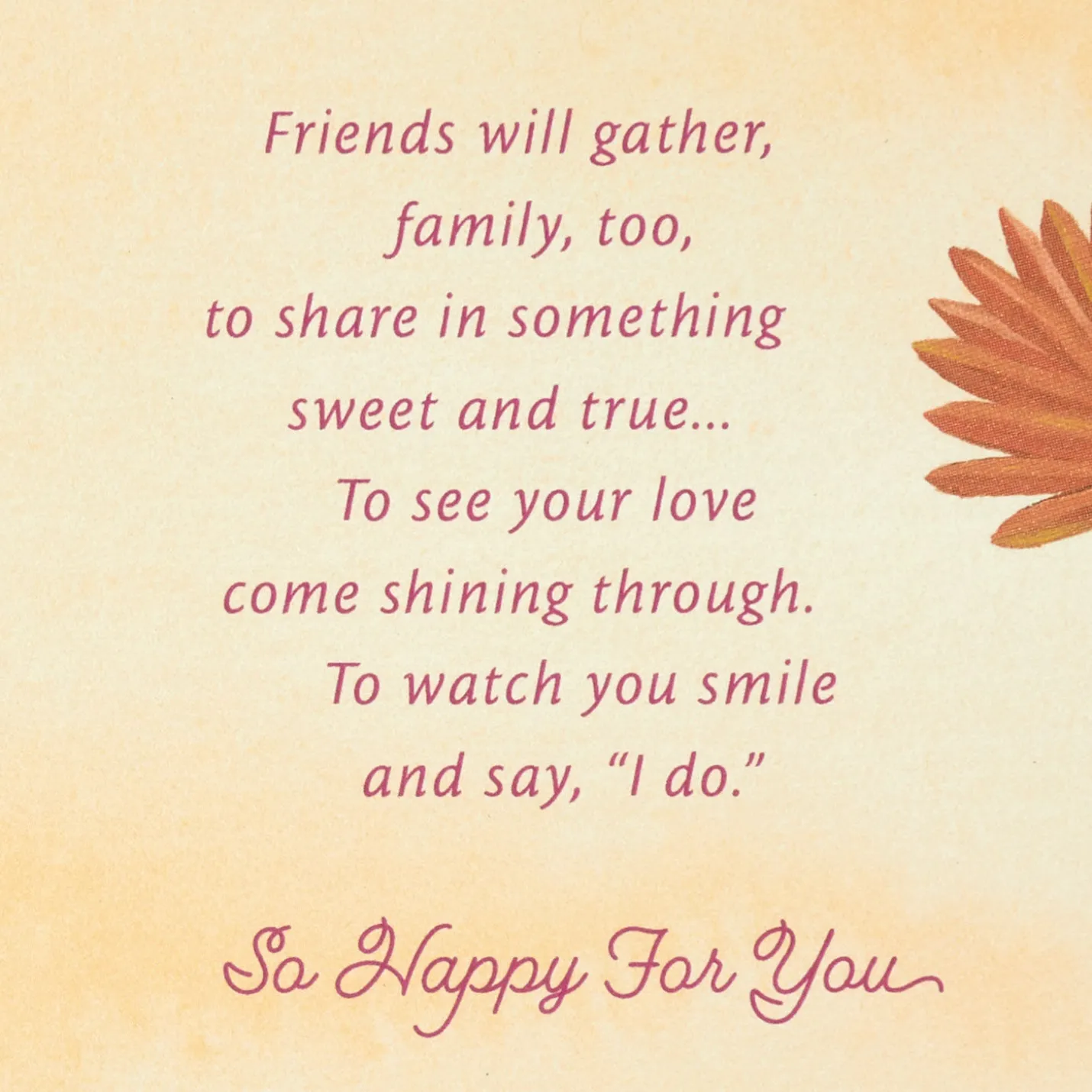 Celebrating Your Love Wedding Card