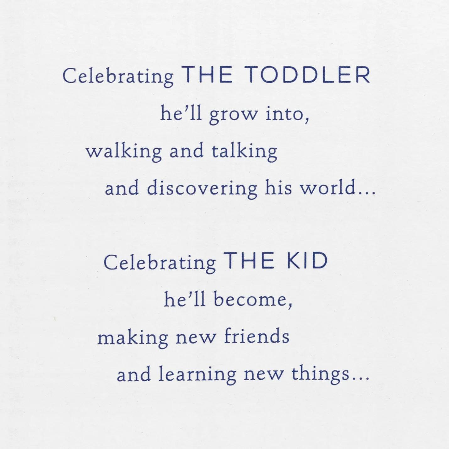 Celebrating Your New Little Man New Baby Boy Card
