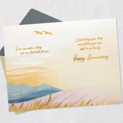 Celebrating Your Story of Love Anniversary Card for Parents