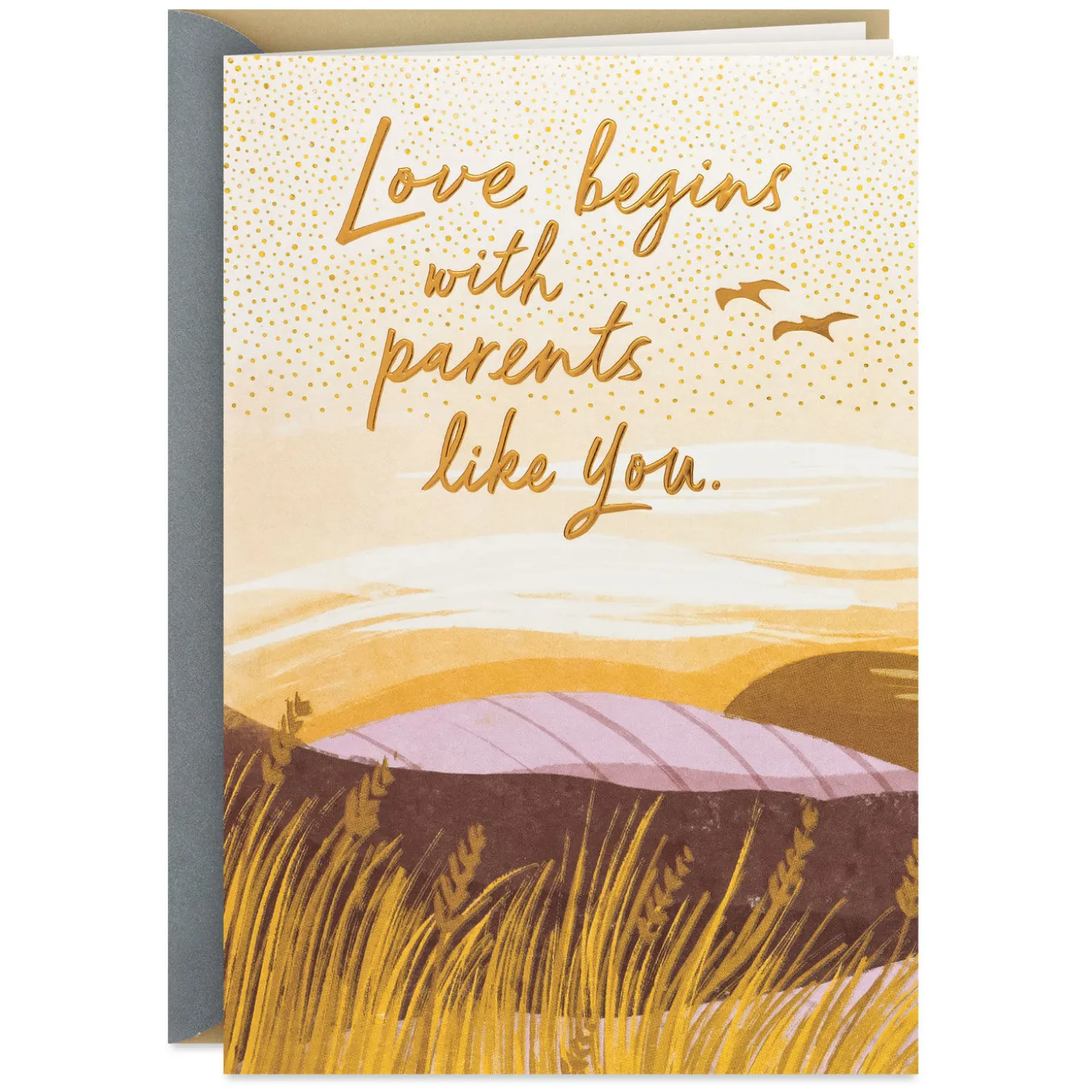 Celebrating Your Story of Love Anniversary Card for Parents