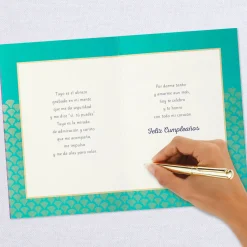 Celebrating You Spanish-Language Birthday Card for Mom