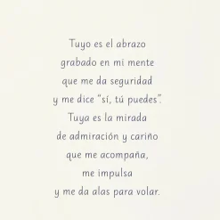 Celebrating You Spanish-Language Birthday Card for Mom