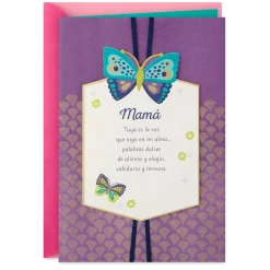 Celebrating You Spanish-Language Birthday Card for Mom