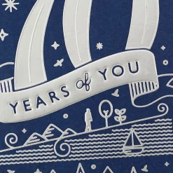 Celebrating You 70th Birthday Card