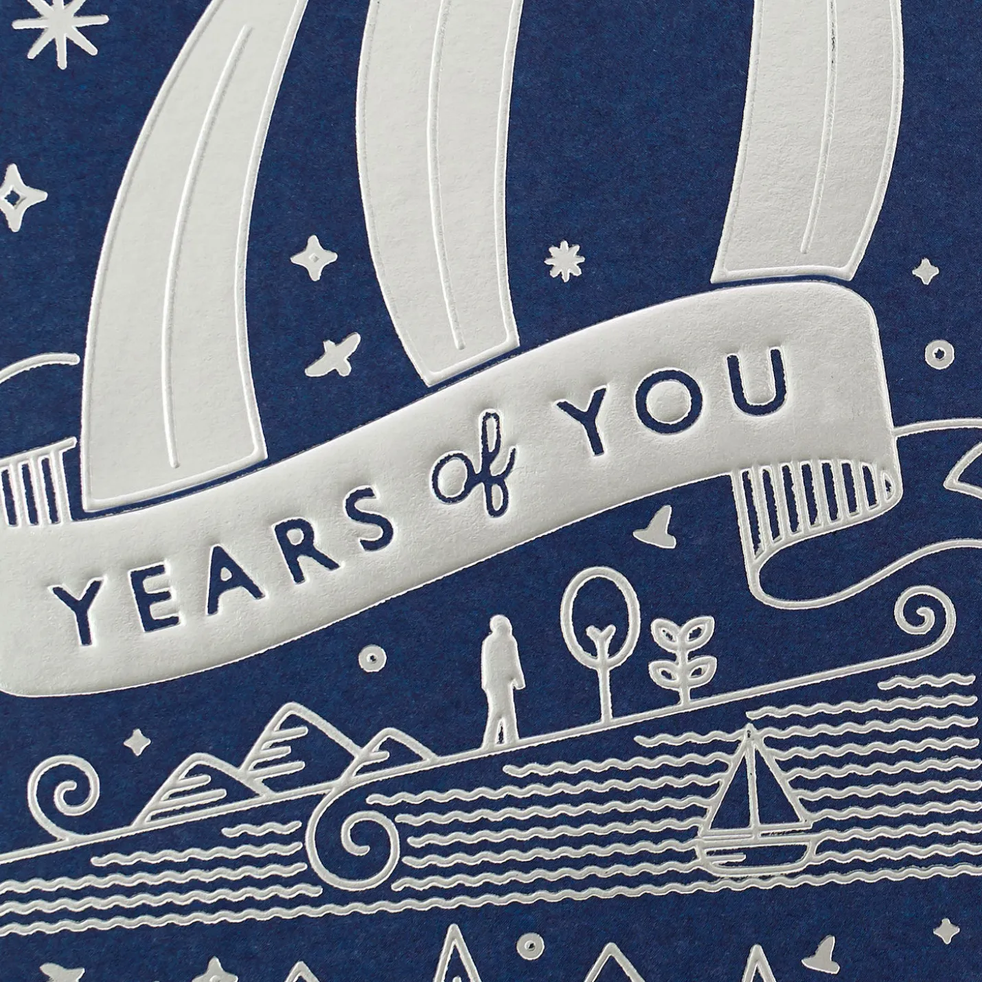 Celebrating You 70th Birthday Card