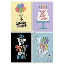 Celebrating You Today Assorted Religious Birthday Cards, Box of 12