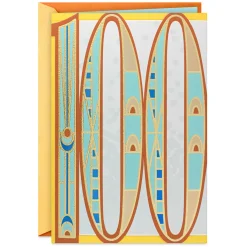 Celebrating You With Love, Gratitude and Pride 100th Birthday Card