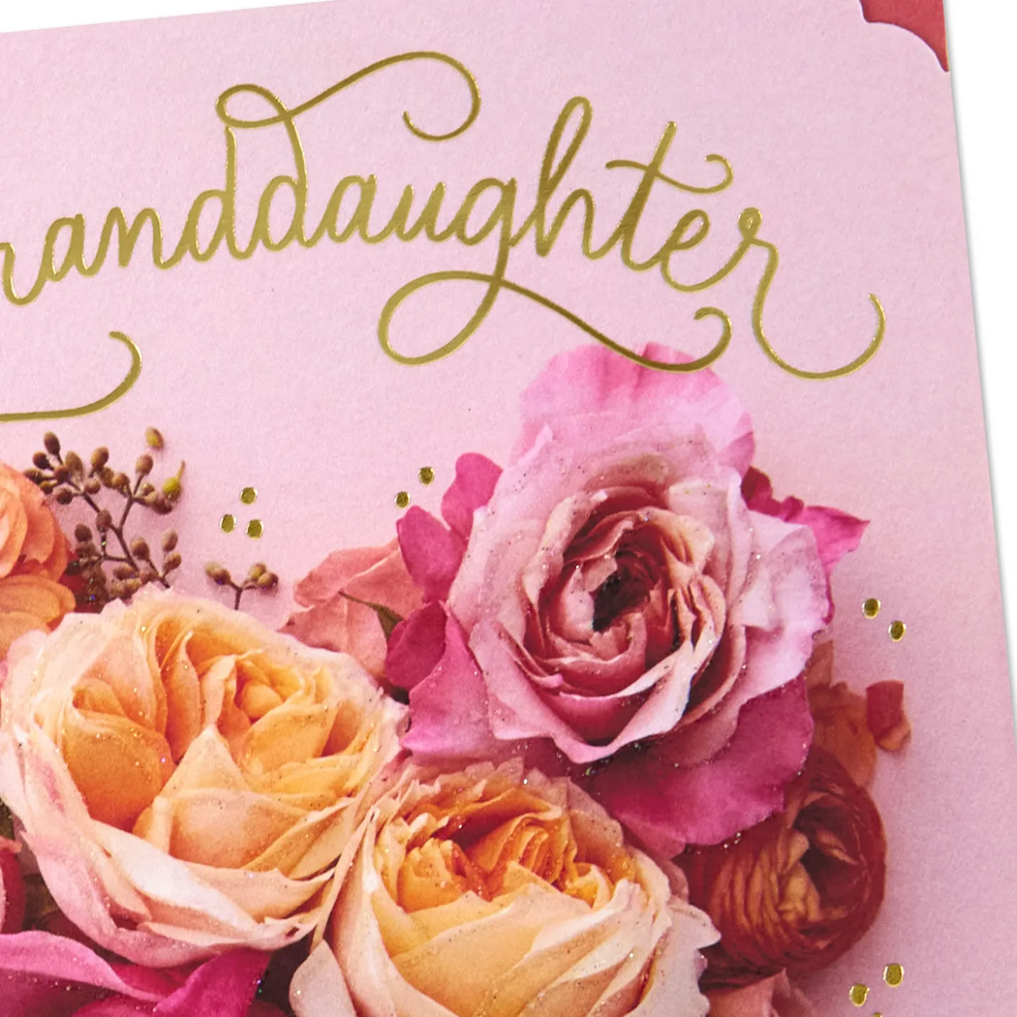 Celebrating You With Love Wedding Card for Granddaughter