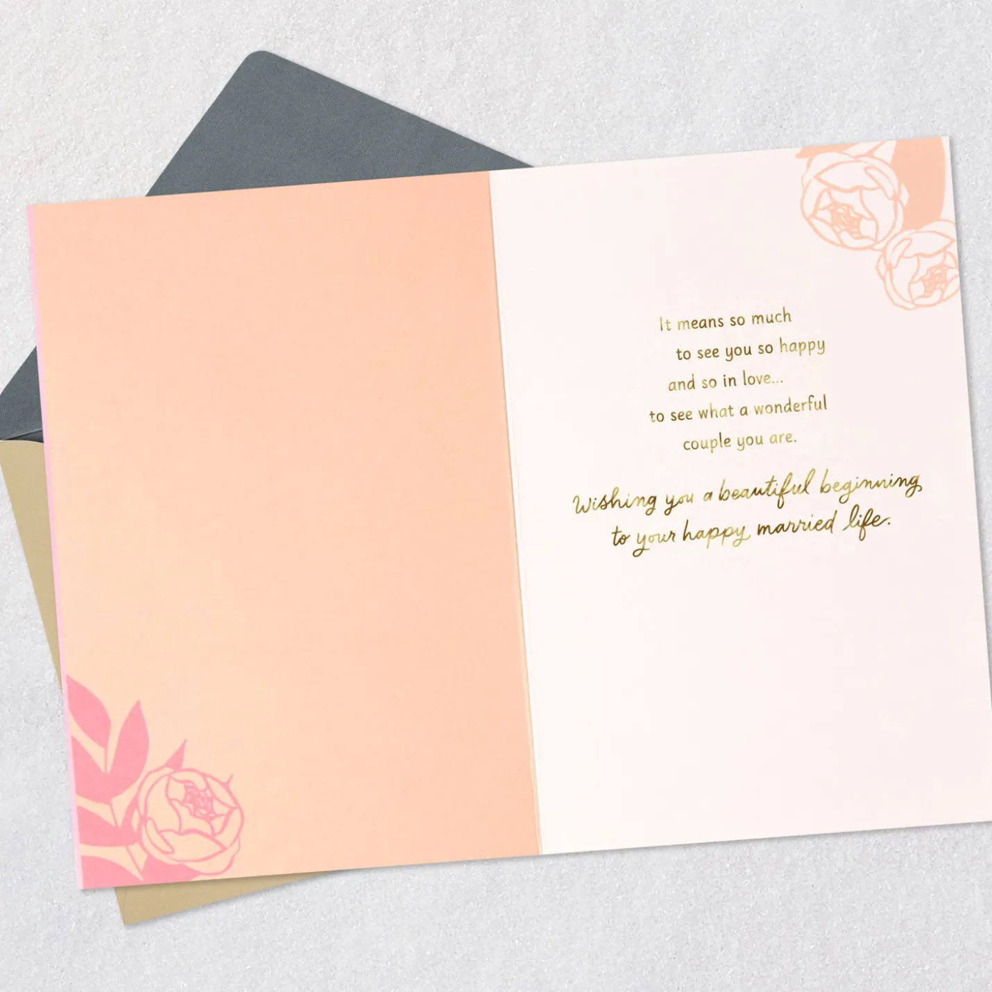 Celebrating You With Love Wedding Card for Granddaughter