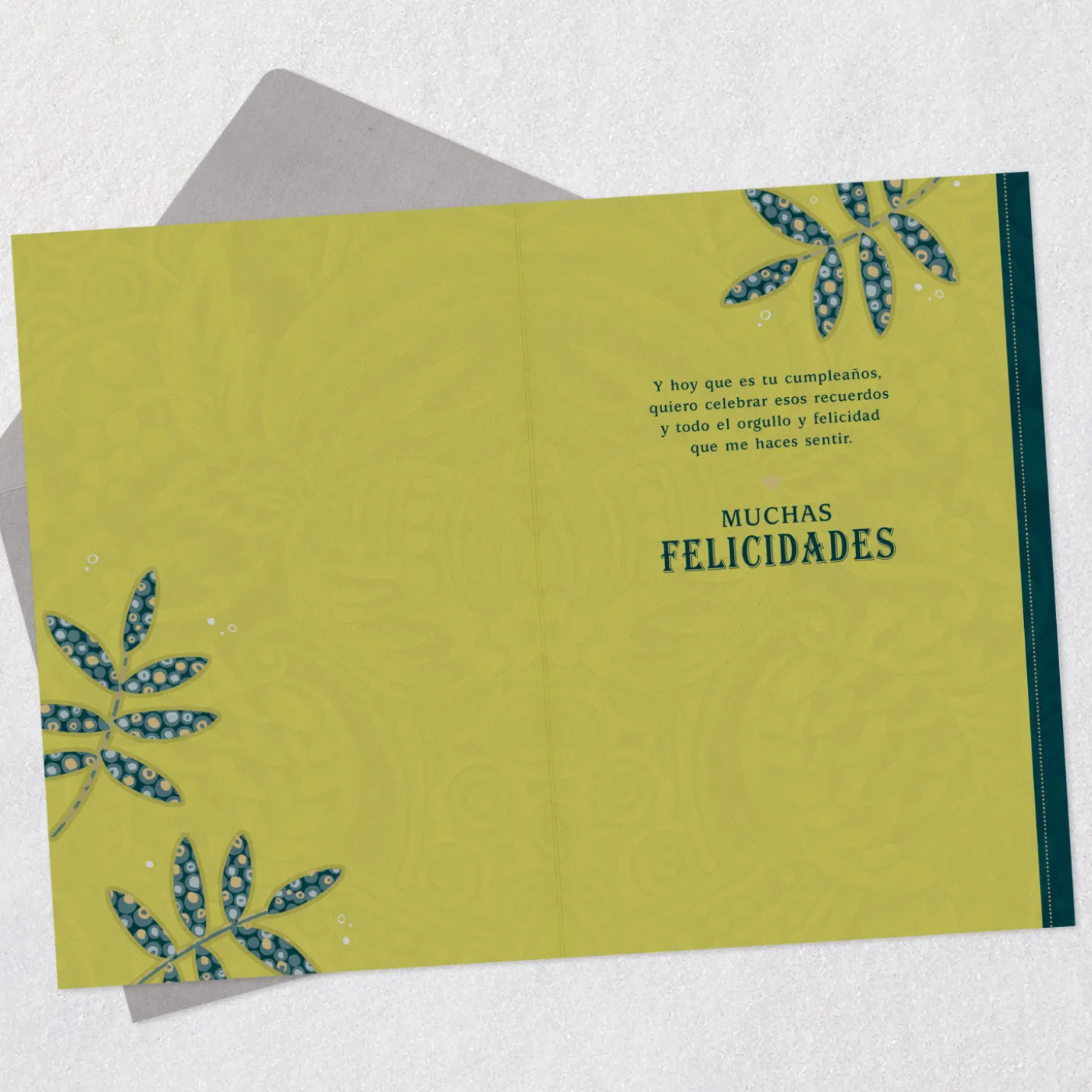 Celebrating You With Pride Spanish-Language Birthday Card for Grandson