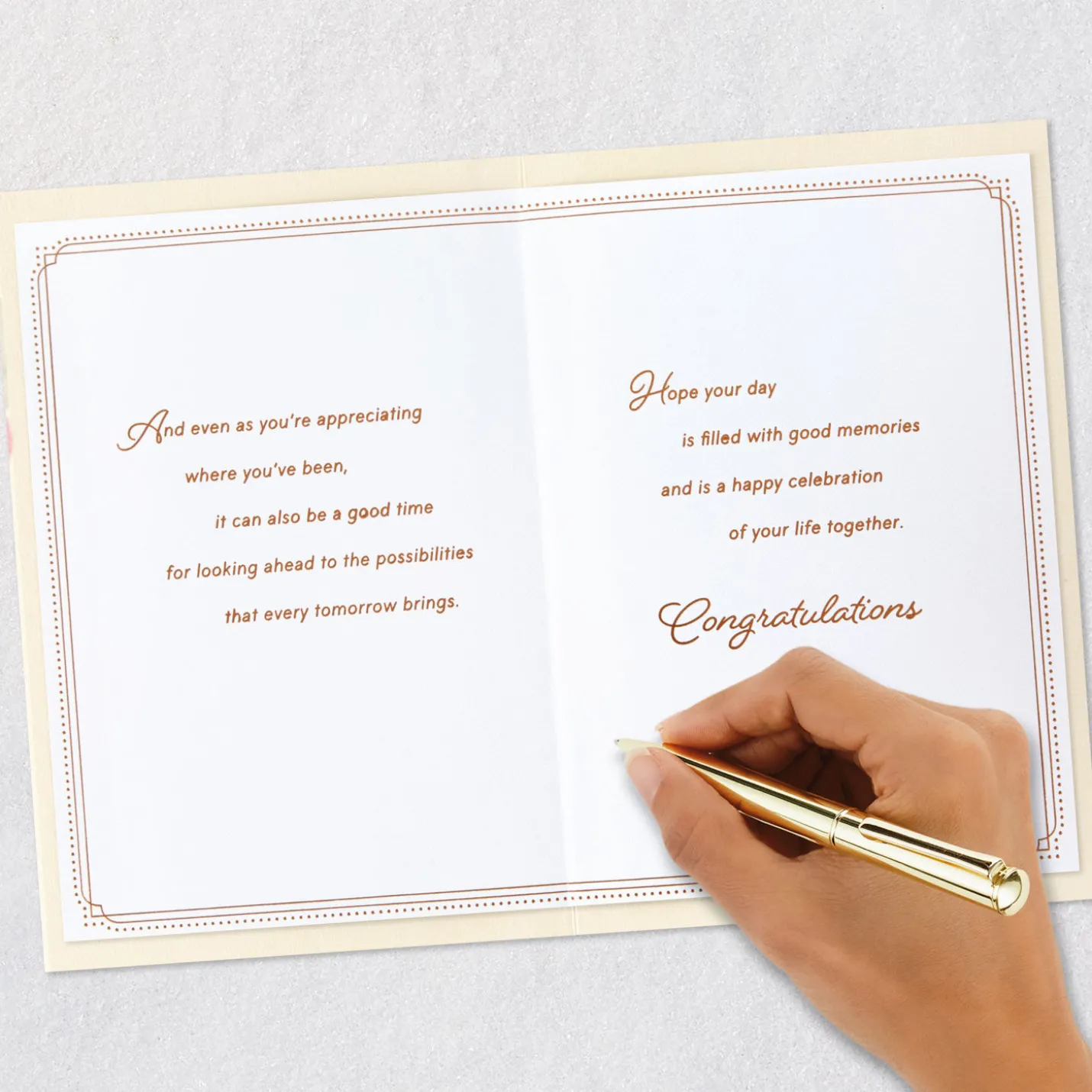 Celebration of Life Together Anniversary Card