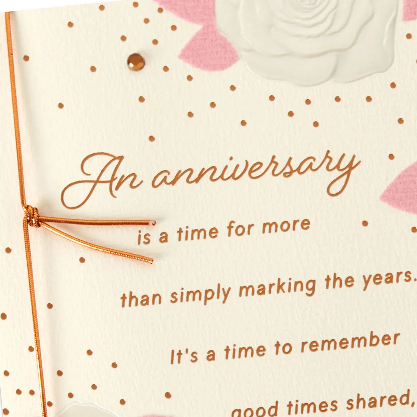 Celebration of Life Together Anniversary Card