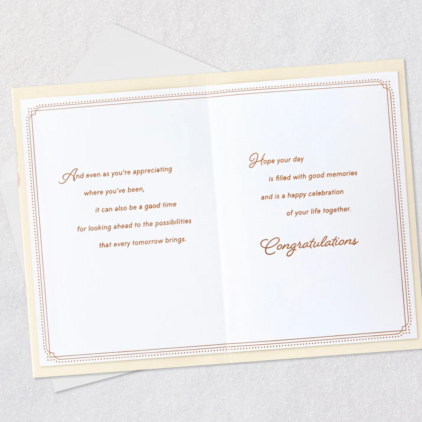Celebration of Life Together Anniversary Card