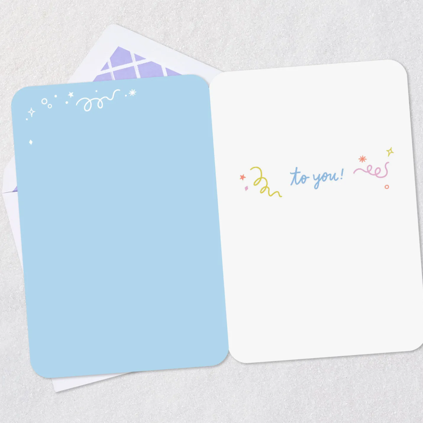 Champagne Bottle and Confetti Streamers Congratulations Card
