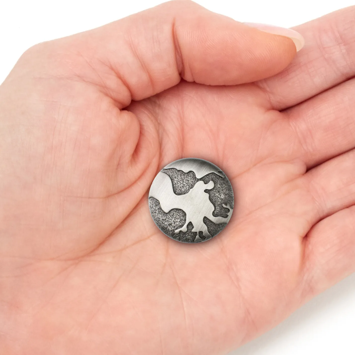 Change the World Metal Pocket Token