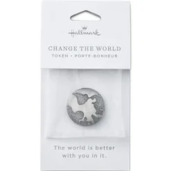 Change the World Metal Pocket Token