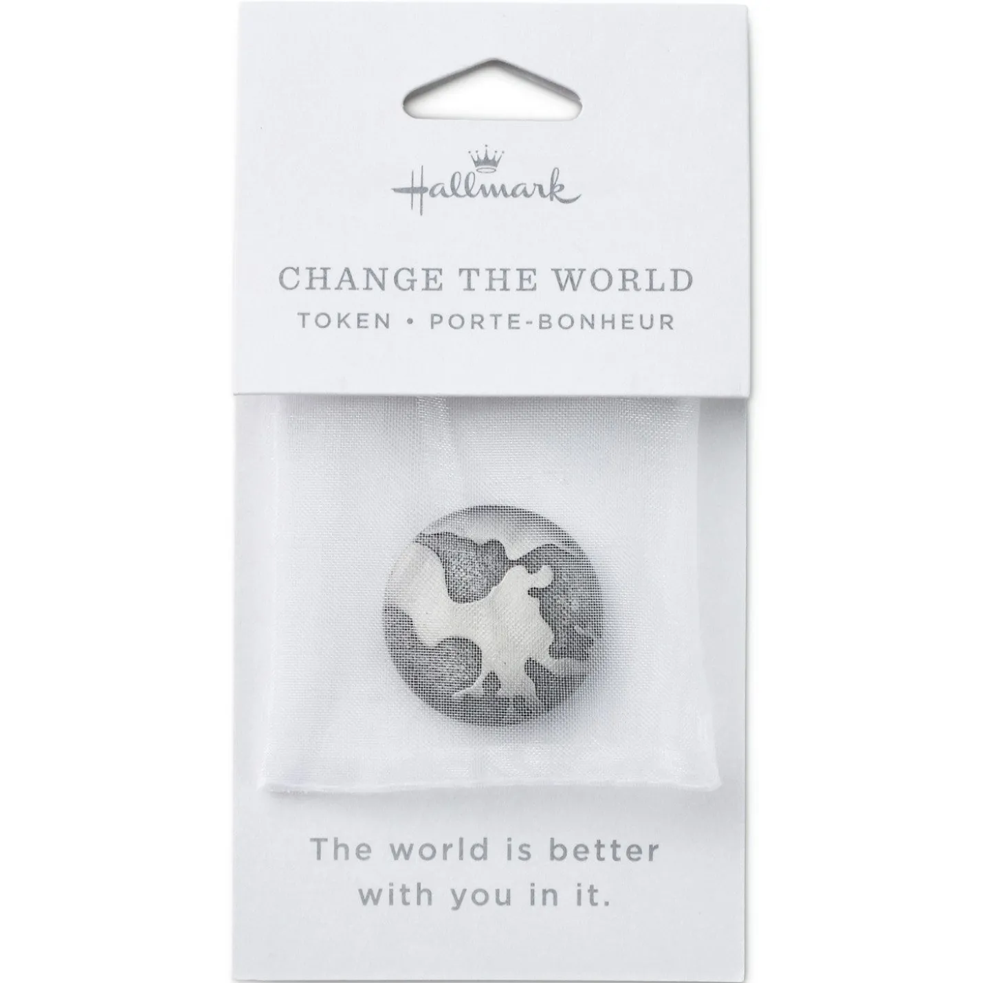 Change the World Metal Pocket Token