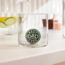 Charmers Best Dad Ever Green Silicone Charm