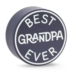 Charmers Best Grandpa Ever Silicone Charm, 1.7" H
