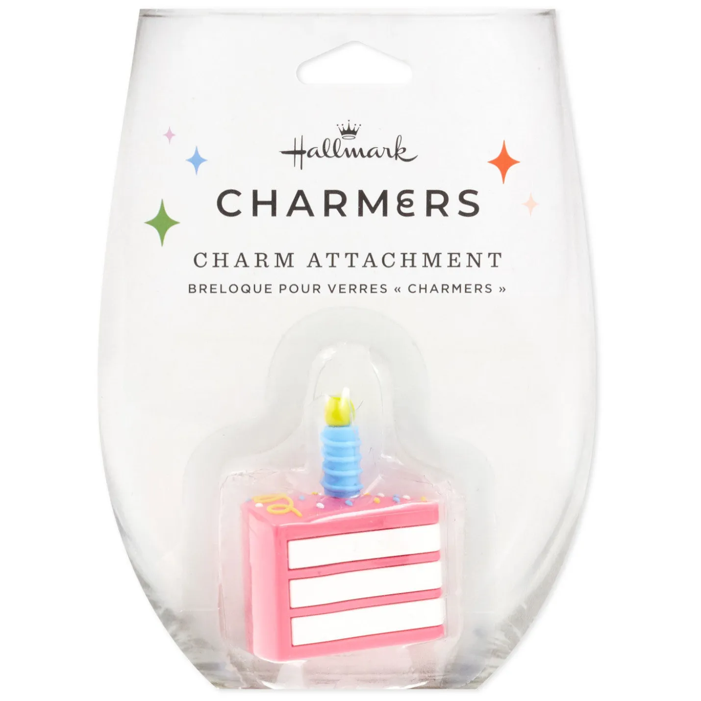 Charmers Birthday Cake Silicone Charm