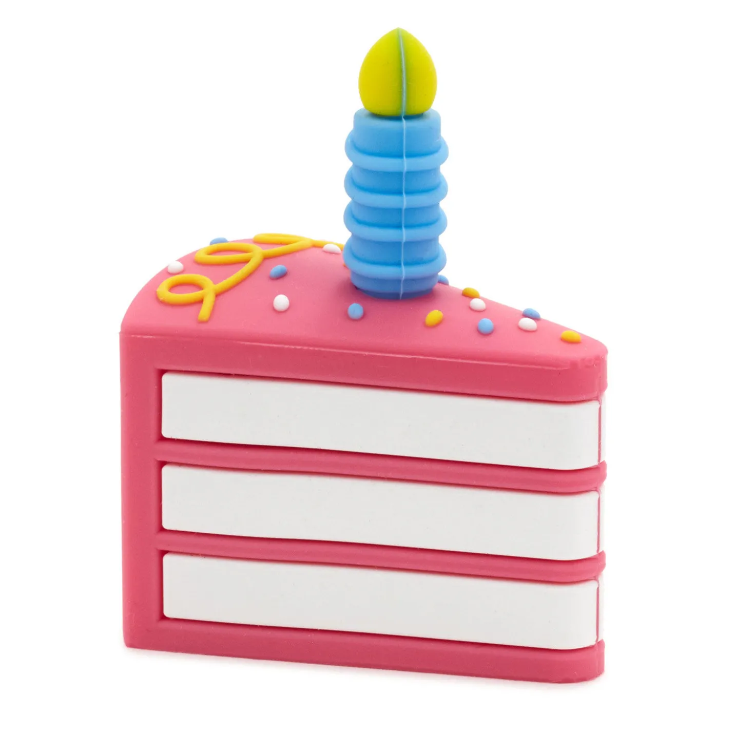 Charmers Birthday Cake Silicone Charm
