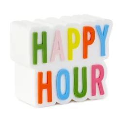 Charmers Happy Hour Silicone Charm, 1.3" H