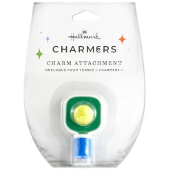 Charmers Pickleball Paddle and Ball Silicone Charm, 2" H