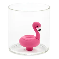 Charmers Pink Flamingo Silicone Charm