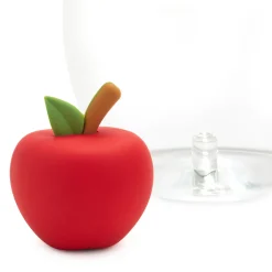 Charmers Red Apple Silicone Charm