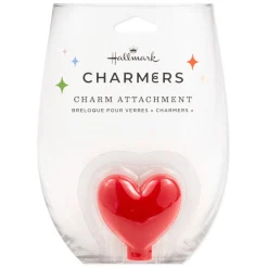 Charmers Red Heart Silicone Charm