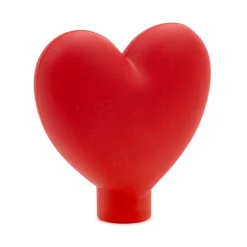 Charmers Red Heart Silicone Charm