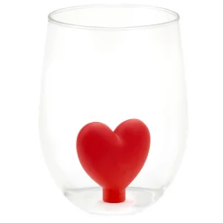 Charmers Red Heart Silicone Charm