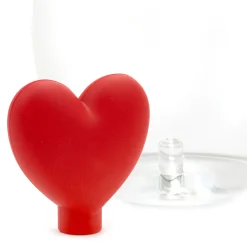 Charmers Red Heart Silicone Charm