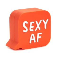 Charmers Sexy AF Funny Silicone Charm, 1.65