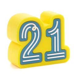 Charmers 21st Birthday Silicone Charm