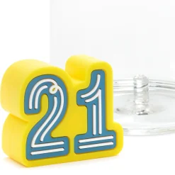 Charmers 21st Birthday Silicone Charm