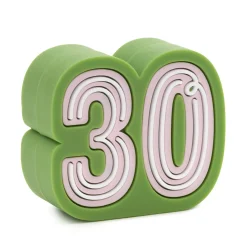 Charmers 30th Birthday Silicone Charm